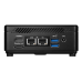 MSI Cubi 5 12M Core i3-1215U (1.2GHz), 8Gb DDR4 SO-DIMM, 256GB SSD M.2, Intel UHD Graphics, noDVD, WiFi, BT, 65W, VESA Mount kit, no keyboard&mouse, NoOS, 1y war-ty