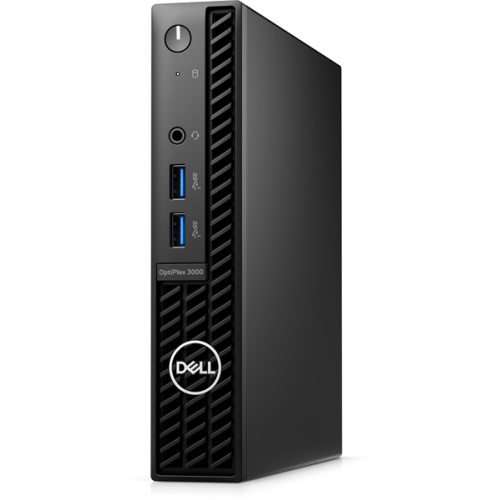 Dell Optiplex 3000 Micro Core i3-12100T 8GB (1x8GB) DDR4 256GB SSD Intel Integrated Graphics,Wi-Fi,BT,Linux,1y,KB Eng  (Без кабеля питания)