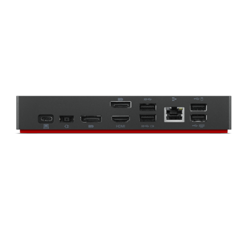 ThinkPad Universal USB-C Dock (2x DP 1.4, 1x HDMI 2.0, 3x USB 3.1, 2x USB 2.0, 1x USB-C, 1x RJ-45, 1x Combo Audio Jack 3.5mm)