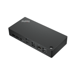 ThinkPad Universal USB-C Dock (2x DP 1.4, 1x HDMI 2.0, 3x USB 3.1, 2x USB 2.0, 1x USB-C, 1x RJ-45, 1x Combo Audio Jack 3.5mm)