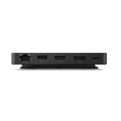 Lenovo USB-C Dual Display Travel Dock (1x HDMI 2.1, 1x DP 1.4, 1x USB-A 3.2 Gen 2, 2x USB-C 3.2 Gen 2, 1 x RJ45)