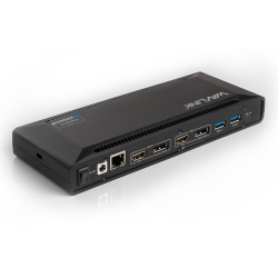 Docking Station WAVLINK USB-C&USB3.0 Ultra 5K(Dual 4K)Universal with 100W PowerDelivery Include 20V/6.5A Power Adapter/ 4xUSB3.0/2xUSB-C/2xDP 4K 60HZ/2xHDMI 4K 60HZ/1xGigabit LAN/1xAudio In/Out