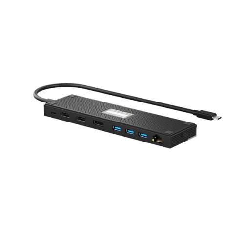 Docking Station WAVLINK USB-C Triple Display /85W PowerDelivery/2xUSB3.0/2xUSB2.0/1xUSB C/1xDP/2xHDMI/1xGigabit LAN/1xAudio In/Out/1xSD/Micro SD CardReader