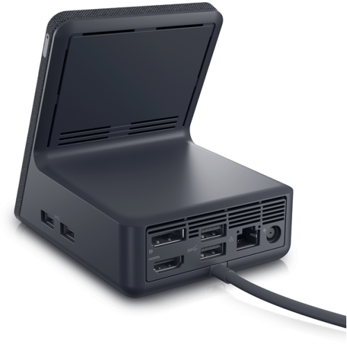 Dell Dock HD22Q Dual Charge; 130W (USB-C) (1xDP 1.4; 1xHDMI 2.1; 1xUSB-C; 4xUSB-A; 1xRJ-45) (без EU кабеля питания в компл)