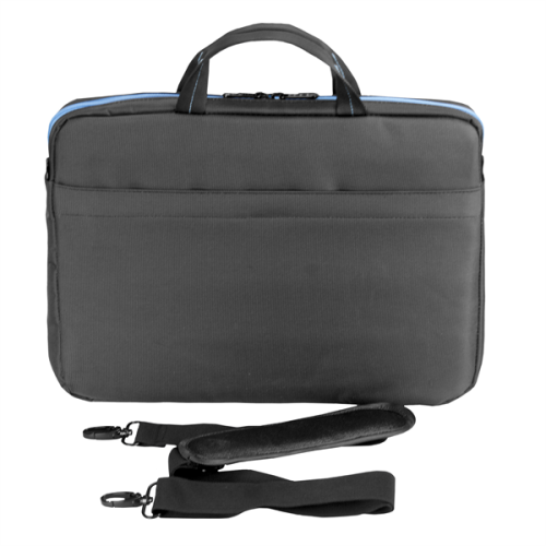 Компьютерная сумка Continent (15.6) CC-205GB, цвет серый с голубым