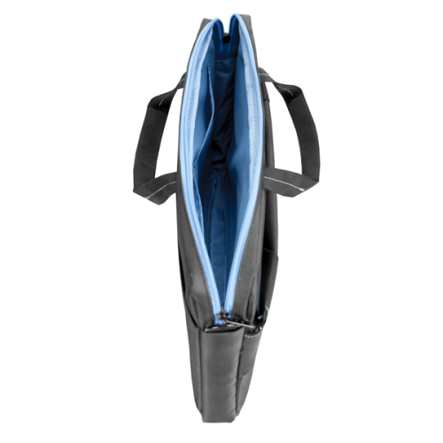 Компьютерная сумка Continent (15.6) CC-205GB, цвет серый с голубым