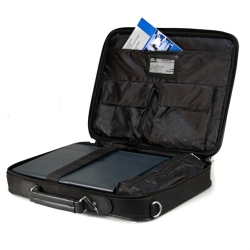 Компьютерная сумка Continent (16) CC-03 Black, цвет чёрный.