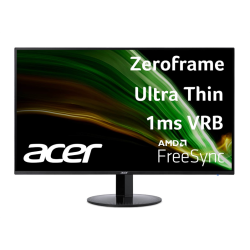 23,8'' ACER SA241YHbi  VA, 1920x1080, 4ms, 250cd, 100Hz, 1xVGA+ 1xHDMI(1.4), FreeSync Ultra Thin Black