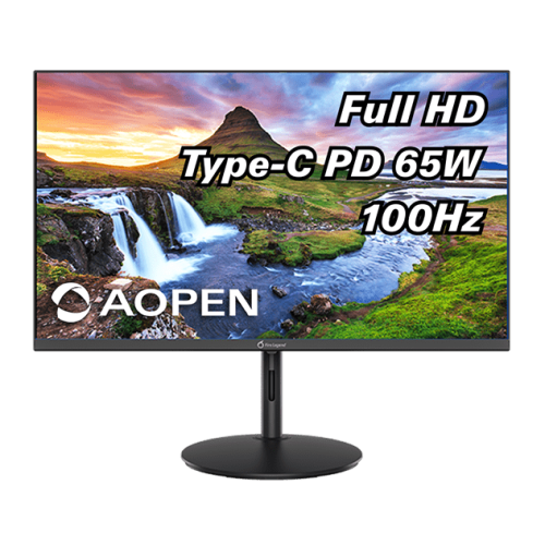 23,8'' AOPEN 24SH2YEbmihux IPS, 1920x1080, 1 / 4ms, 250cd, 100Hz, 1xHDMI(1.4) + 1xType-C(65W) + Audio out, Speakers 1Wx2, FreeSync, H.Adj. 80   (by ACER)