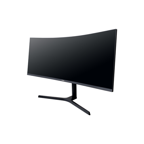 IRBIS NOBLEVIEW 34'' LED Monitor Curved 3440x1440, 21:9, VA, 400 cd/m2, 4000:1, 3ms, HDMI, DP USB-C(65W) USB-Ax2 USB-B PJack Audio output 165Hz Tilt Height Swivel внешн. бп VESA Black 3y  (China)