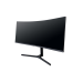IRBIS NOBLEVIEW 34'' LED Monitor Curved 3440x1440, 21:9, VA, 400 cd/m2, 4000:1, 3ms, HDMI, DP USB-C(65W) USB-Ax2 USB-B PJack Audio output 165Hz Tilt Height Swivel внешн. бп VESA Black 3y  (China)