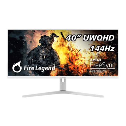 40'' AOPEN  40XV1CUPwmiiphux  21:9, IPS, 3440x1440, 1 / 4ms, 400, 600cd, 144Hz, 2xHDMI + 1xDP(1.2) + 1xType-C(90W) + Speakers 4Wx2, White, 600, H.Adj. 95  (by ACER)