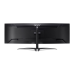 44,5'' ACER Nitro XZ452CUVbemiiphuzx,ZeroFrame,Curved 1500R Black,32:9,VA,5120x1440,1/4ms,450cd,165Hz,2xHDMI(2.1)+1xDP(1.4)+1xType-C(PD90W)+Audio out+USB3.2(2Up 3Down)+RJ45,Speakers 3Wx2