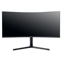 IRBIS NOBLEVIEW 34'' LED Monitor Curved 3440x1440, 21:9, VA, 400 cd/m2, 4000:1, 3ms, HDMI, DP USB-C(65W) USB-Ax2 USB-B PJack Audio output 165Hz Tilt Height Swivel внешн. бп VESA Black 3y  (China)