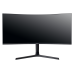IRBIS NOBLEVIEW 34'' LED Monitor Curved 3440x1440, 21:9, VA, 400 cd/m2, 4000:1, 3ms, HDMI, DP USB-C(65W) USB-Ax2 USB-B PJack Audio output 165Hz Tilt Height Swivel внешн. бп VESA Black 3y  (China)