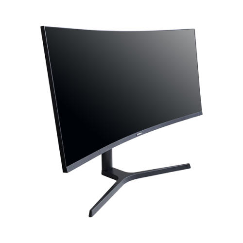 IRBIS NOBLEVIEW 34'' LED Monitor Curved 3440x1440, 21:9, VA, 400 cd/m2, 4000:1, 3ms, HDMI, DP USB-C(65W) USB-Ax2 USB-B PJack Audio output 165Hz Tilt Height Swivel внешн. бп VESA Black 3y  (China)
