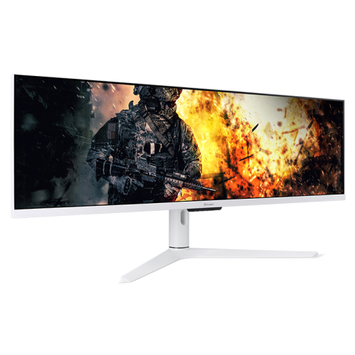 43,8'' AOPEN 43XV1CPwmiiphx 32:9, IPS, 3840x1080, 1ms, 350, 400cd, 120Hz, 2xHDMI(2.0, 1.4) + 1xDP(1.2) + Audio out, Speakers 2Wx2, White, H.Adj. 95 (by ACER)