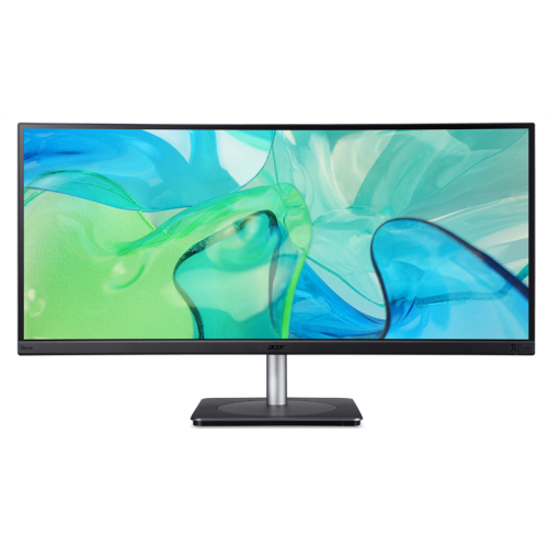 34'' ACER Vero CB343CURbemiiphuzx, ZeroFrame,Curved 3800R Black,21:9,IPS,3440x1440,4ms,300cd,60Hz,2xHDMI(2.0)+1xDP(1.2)+1xType-C(90W)+Audio out+USB3.2x2(Gen2)+USB 3.2x1(Gen1)+USB-B(2up 3down)