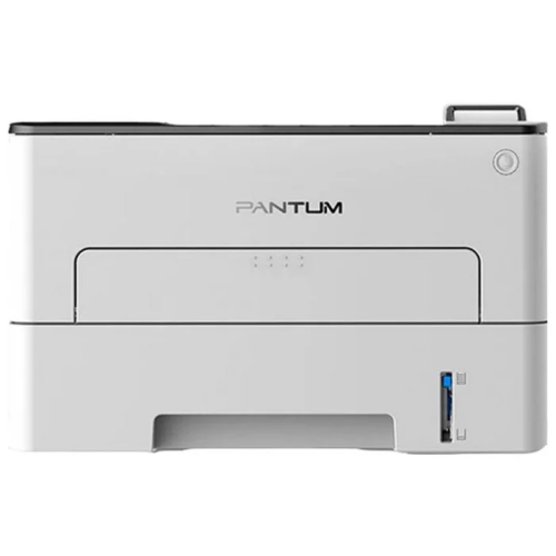 Pantum P3010DW, Printer, Mono laser, A4, 30 ppm (max 60000 p/mon), 350 MHz, 1200x1200 dpi, 128 MB RAM, Duplex, paper tray 250 pages, USB, LAN, WiFi, start. cartridge 1000 pages (grey)