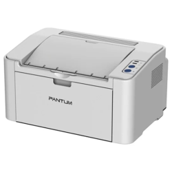 Pantum P2200, Printer, Mono laser, А4, 20 ppm (max 15000 p/mon), 600 MHz, 1200x1200 dpi, 64 MB RAM, paper tray 150 pages, USB, start. cartridge 1600 pages (grey)