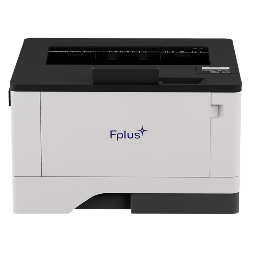 Принтер Fplus PB401dn (лаз.монохр.,A4,печ.40 стр./мин,дуплекс,600x600dpi,перв.стр.5,9с,2-строч.моно жк-дисплей,вх.емк.350л,вых.емк.150л.,Gigabit Ethernet,1ГГц,256Мб,стартовый картридж 3000 копий)