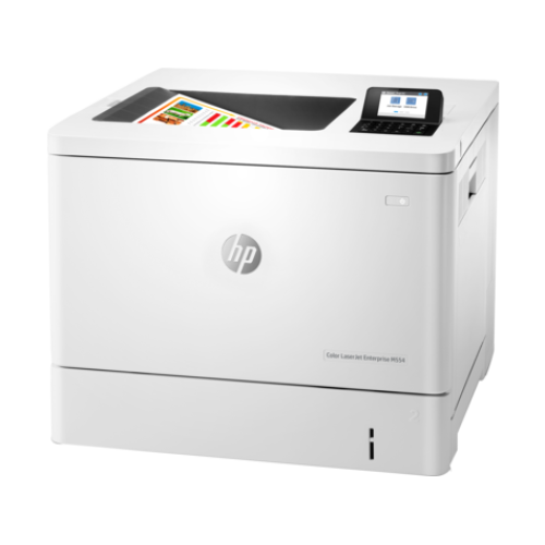 HP Color LaserJet Enterprise M554dn (A4, 1200dpi, ImageREt 3600, 33(33) ppm, 1 Gb, 2 trays 100+550, Duplex, USB/GigEth, cart.5,5KB&3,5KCMYp.inbox, repl. B5L23A)