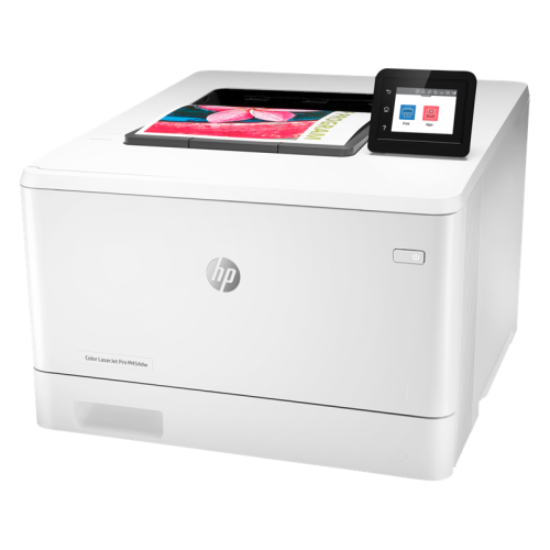 HP Color LaserJet Pro M454dw Printer (A4,600x600dpi,27(27)ppm,ImageREt3600,512Mb,Duplex, 2trays 50+250,USB 2.0/GigEth/WiFi/Bluetooth/Easy-access USB port,AirPrint, PS3, 1y warr, 4Ctgs1200pages in box)