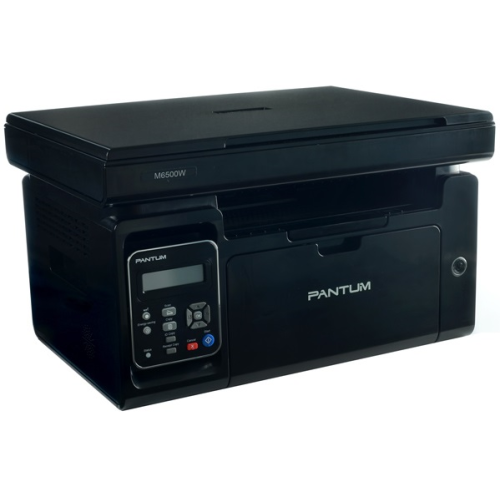 Pantum M6500W, P/C/S, Mono laser, А4, 22 ppm (max 20000 p/mon), 600 MHz, 1200x1200 dpi, 128 MB RAM, paper tray 150 pages, USB, WiFi, start. cartridge 1600 pages (black)