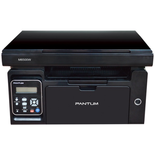 Pantum M6500W, P/C/S, Mono laser, А4, 22 ppm (max 20000 p/mon), 600 MHz, 1200x1200 dpi, 128 MB RAM, paper tray 150 pages, USB, WiFi, start. cartridge 1600 pages (black)