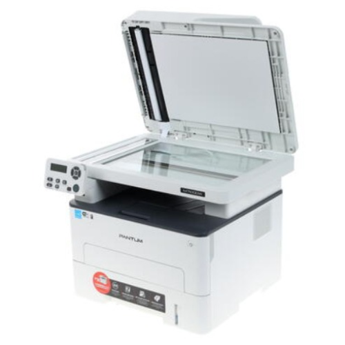 Pantum M7100DW, P/C/S, Mono laser, А4, 33 ppm (max 60000 p/mon), 525 MHz, 1200x1200 dpi, 256 MB RAM, PCL/PS, Duplex, ADF50, paper tray 250 pages, USB, LAN, WiFi, start. cartridge 1500 pages