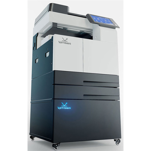 Катюша M348 принтер/копир/сканер/факс, А3 Ч/Б, 48 стр/мин, 1200 dpi. Сканер цвет А4-А3 до 70 стр/мин. CPU 1,2ГГц, 2 Гб RAM, Ethernet,  ADF 90 л, старт. тонер - 20 000 отп., запуск инженером АСЦ