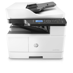 HP LaserJet MFP M443nda (p/c/s, A3, 1200dpi, 25ppm, 512Mb, 2trays 100+250, ADF 100, duplex, Scan to email/SMB/FTP, PIN printing, USB/Eth, cart. 4000 pages & USB cable in box, repl. W7U02A)