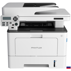 Pantum BM5106ADN, P/C/S, Mono laser, A4, 40 ppm (max 100000 p/mon), 1.2 GHz, 1200x1200 dpi, 512 MB RAM, Duplex, DADF50, paper tray 250 pages, USB, LAN, start. cartridge 6000 pages