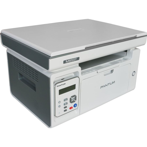 Pantum M6507, P/C/S, Mono laser, А4, 22 ppm (max 20000 p/mon), 600 MHz, 1200x1200 dpi, 128 MB RAM, paper tray 150 pages, USB, start. cartridge 1600 pages (grey)