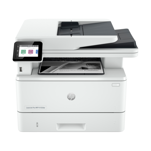 HP LaserJet Pro MFP 4103dw (p/c/s, A4, 40 ppm, 512Mb, Duplex, 2 trays 100+250,ADF 50, USB 2.0/GigEth,WiFi, W1510A in box, repl.W1A28A)