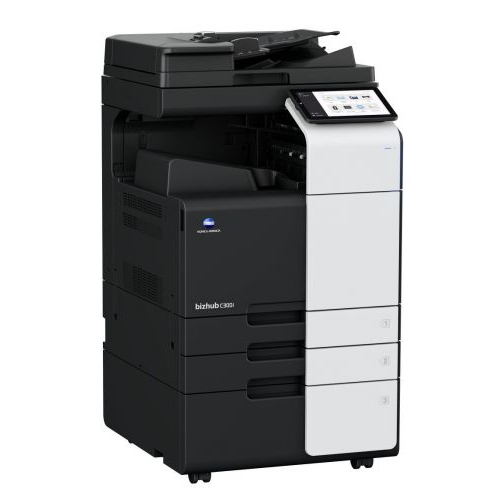 Konica Minolta bizhub C300i (МФУ, A3, 30 стр./мин, без крышки и ADF, без тумбы, без картриджей, без кабеля питания, запуск только инженером платно)