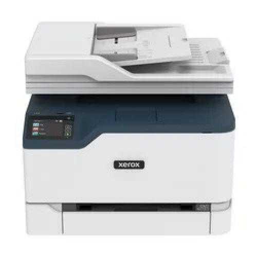 Цветное МФУ Xerox C235 A4, Printer, Scan, Copy, Fax, Color, Laser, 22 ppm, max 30K pages per month, 512 Mb, USB, Eth, Wi-Fi, 250 sheets main tray, bypass 1 sheet, Duplex