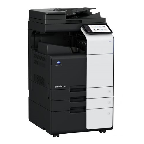 Konica Minolta bizhub C250i (МФУ, A3, 25 стр./мин, без крышки и ADF, без тумбы, без картриджей, без кабеля питания, запуск только инженером платно)