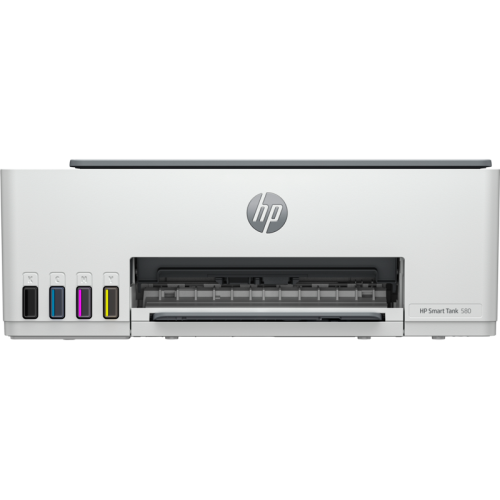 HP Smart Tank 580 AiO Printer (p/c/s, A4, 4800x1200dpi, CISS, 12(5)ppm,  1tray 100, USB2.0/Wi-Fi, cartr. 18,000 pages black & 6,000 pages color in box)