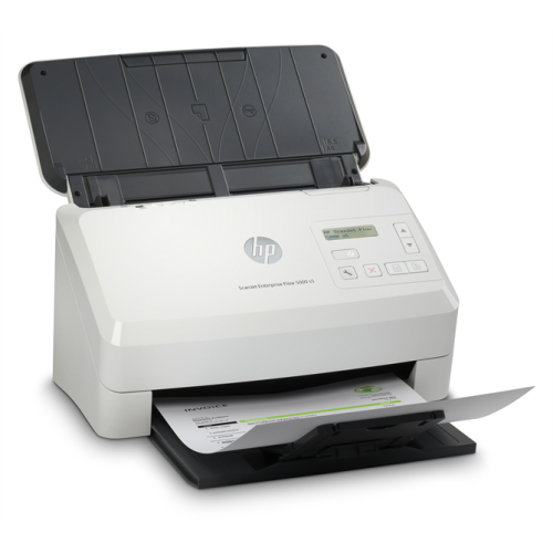 HP ScanJet Enterprise Flow 5000 s5 (CIS, A4, 600 dpi, USB 3.0, ADF 80 sheets, Duplex, 65 ppm/130 ipm, (replace L2755A))
