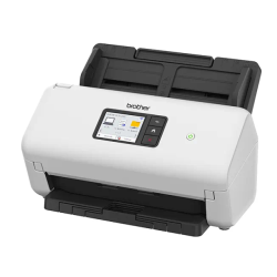 Brother Документ-сканер ADS-4500W, A4, 35 стр/мин, цветной, 1200 dpi, Duplex, ADF60, Wi-Fi, USB 3.0, LAN, Touch Screen 7,1 см, USB Host, Ex.ADS-2700W