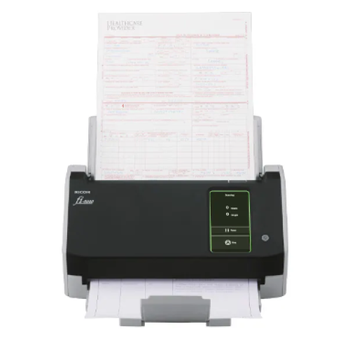 Ricoh scanner fi-8040 (Сканер уровня рабочей группы, 40 стр/мин, 800 изобр/мин, А4, двустороннее устройство АПД, USB 3.2, 4,3-дюймовый дисплей с сенсорным управлением)