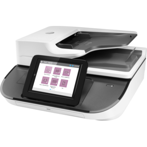 HP Digital Sender Flow 8500 fn2 Document Capture Workstation (A4,100ppm,600x600 dpi,24 bit, USB, LAN, ADF 150 sheets, Duplex, repl.L2719A)