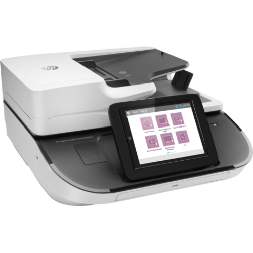 HP Digital Sender Flow 8500 fn2 Document Capture Workstation (A4,100ppm,600x600 dpi,24 bit, USB, LAN, ADF 150 sheets, Duplex, repl.L2719A)