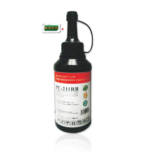 Pantum Refueling set  PC-211PRB (аналог PC-211RB) for P2200/P2207/P2500/P2500W/P2507/М6500/M6500N/М6500W/M6550/М6550NW/M6600N/M6607/М6607NW (chip + toner on 1600 pages)
