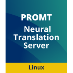 PROMT Neural Translation Server  Intranet Edition Standard, англо-русско-английский, Linux), 12 м.Max пол-ей 100. Конкурентных л. 20
