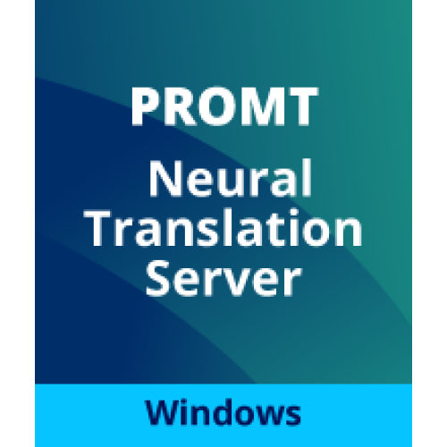 PROMT Neural Translation Server Intranet Edition Standard, англо-русско-английский, Win), 12 м.Max пол-ей 100. Конкурентных л. 20