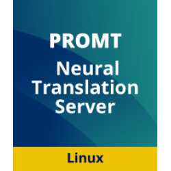 Модуль для PROMT Neural Translation Server Intranet Edition Standard, 1 яз.м на выбор, Linux)*, 12 м.Max пол-ей 100. Конкурентных л. 20