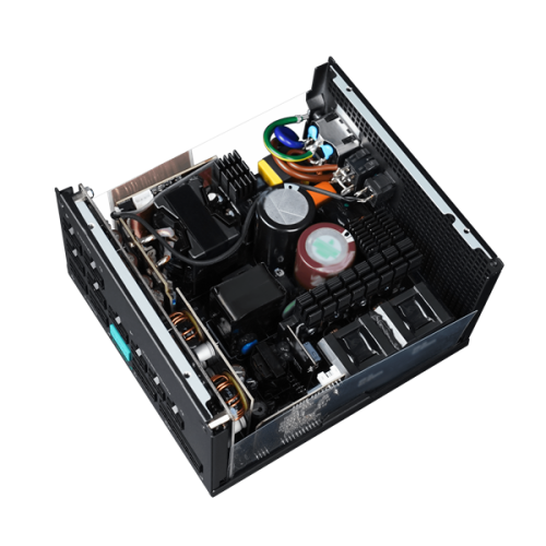 Deepcool PX1000P (ATX 3.0, 1000W, Full Cable Management, PWM 120mm fan, Active PFC, 80+ PLATINUM, Gen5 PCIe) RET