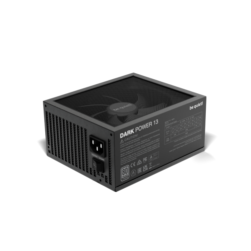 be quiet! Dark Power 13 1000W / ATX 3.0, APFC, AR+FB+LLC+SR+DCDC, 80 PLUS Titanium, 135mm fan, full modular / BN335